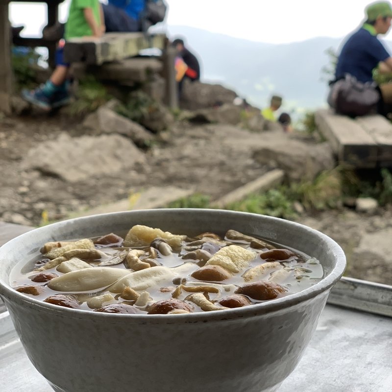 きのこ汁(元祖 金時茶屋 )