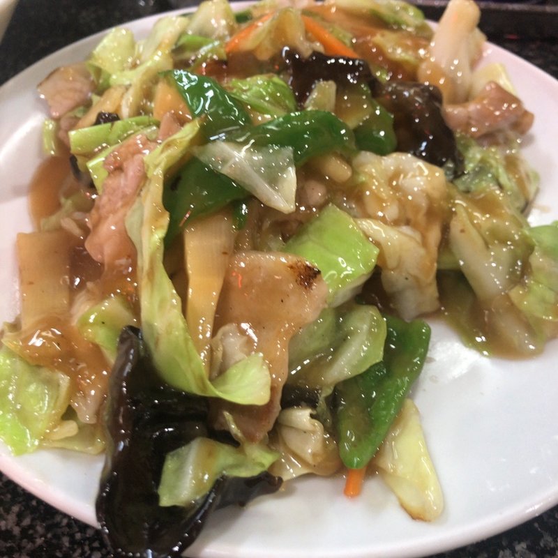 五目うま煮定食(中華一番 )