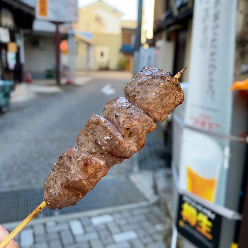飛騨牛串焼き(番屋)