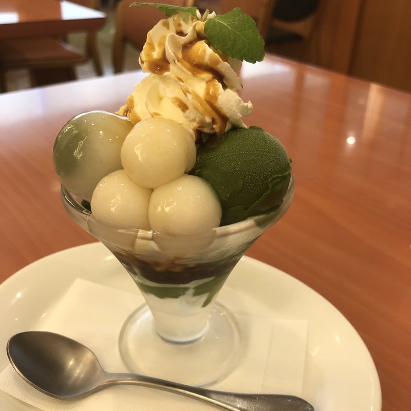 抹茶白玉ミニパルフェ(デニーズ 二番町店 （Denny's）)