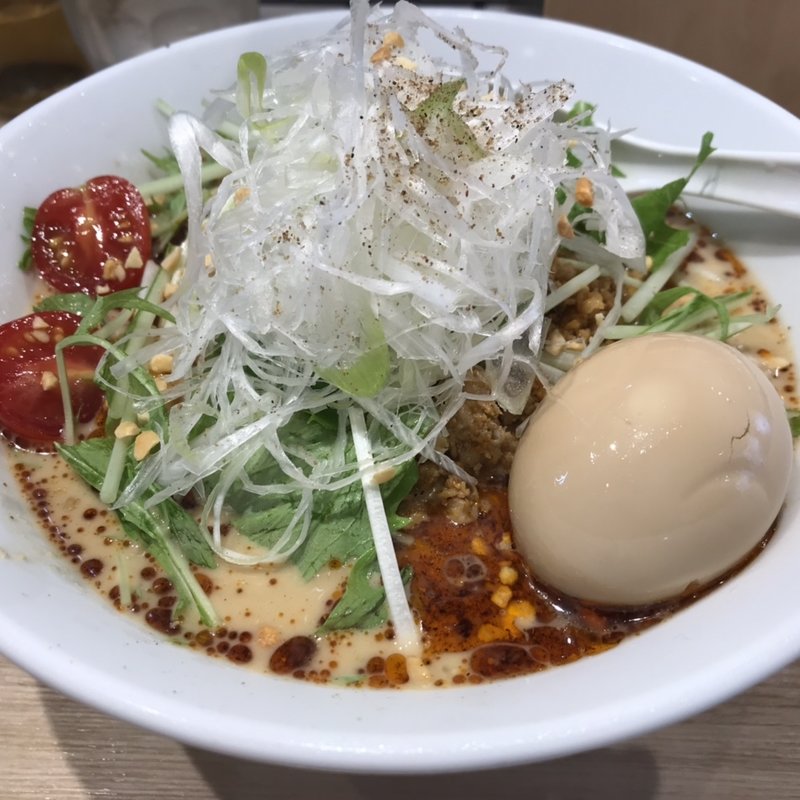 冷し坦々麺(中華ソバ ビリケン)