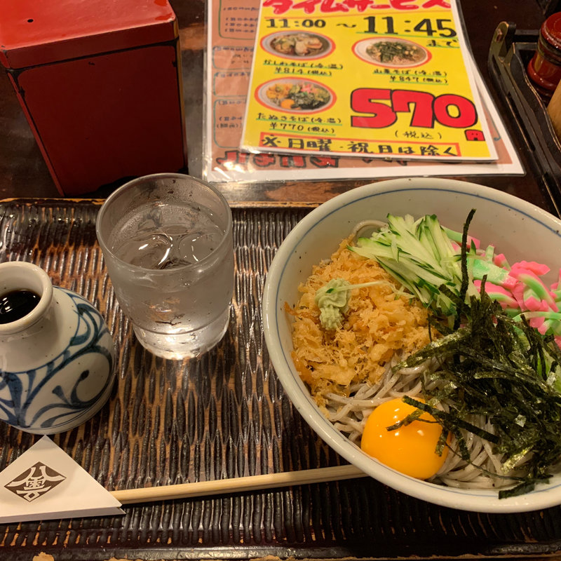 冷やしたぬき(ごまそば八雲 札幌国際ビル店 （やくも）)