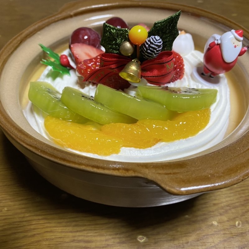 土鍋プリン　クリスマスバージョン(マツキ )