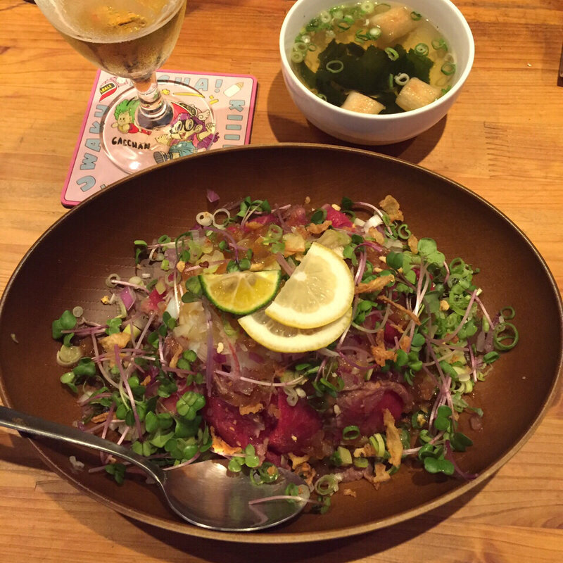 牛タタキ固め(ホルモッシュ)