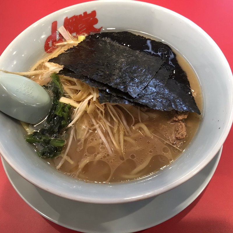 ネギラーメン　醤油(ラーメン山岡家　蘇我店)