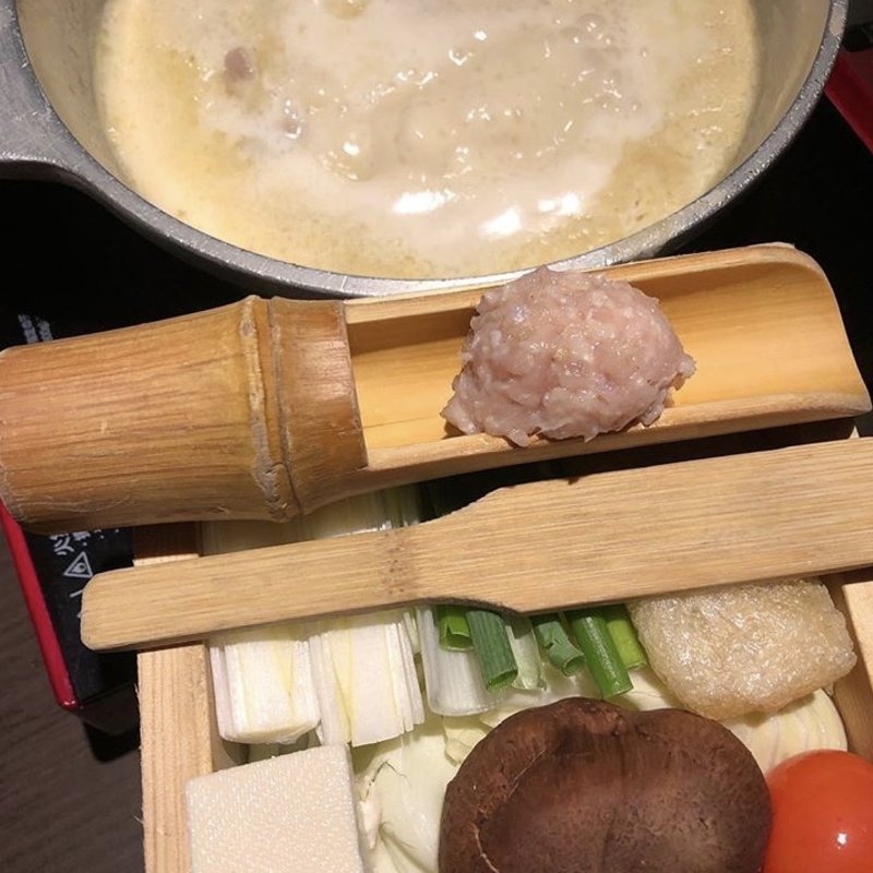 地鶏の水炊き(地鶏かけはし)