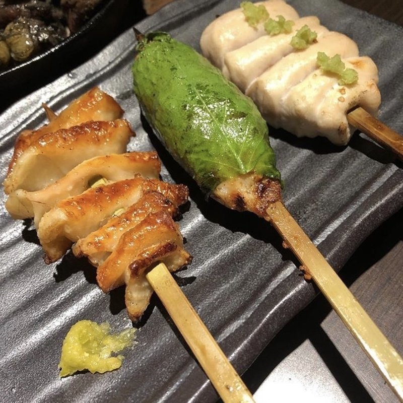 おまかせ串焼き3本(地鶏かけはし)