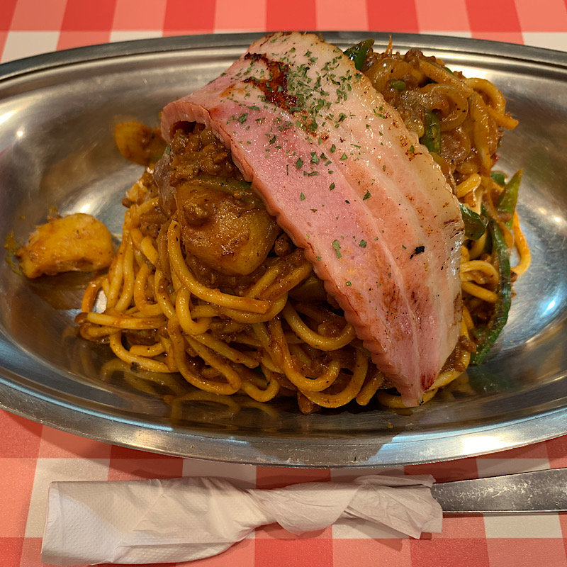 カレーナポ(スパゲッティーのパンチョ 大阪なんば店)