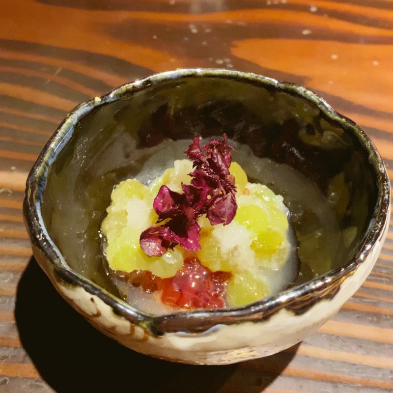 筋子にデラウェアとみぞれ(野口太郎)