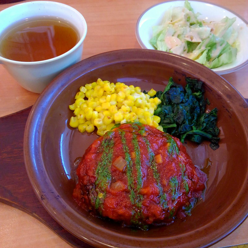 スパイシートマトハンバーグ(サイゼリヤ イオンタウン古川店 )