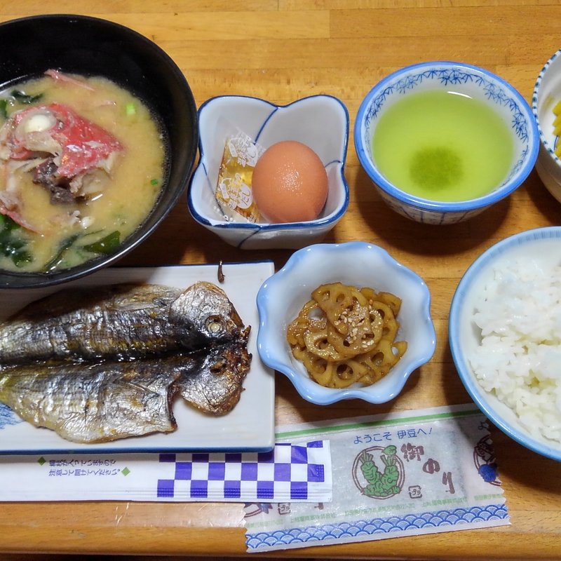朝食(海鮮の宿　かまや )