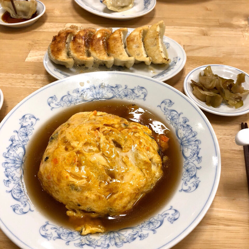 天津飯(ぎょうざの満洲 阪急塚口南口店)