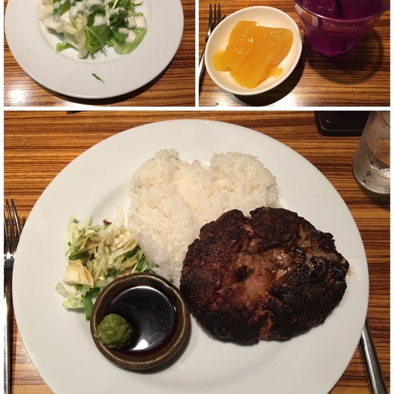 わさび醤油ソース　ハンバーグ(Roti （ロティ）)