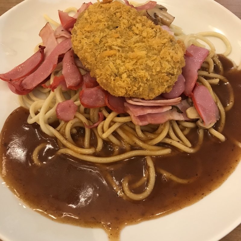 ミラネーズ＋飛騨牛コロッケ(ヨコイ KITTE名古屋店)