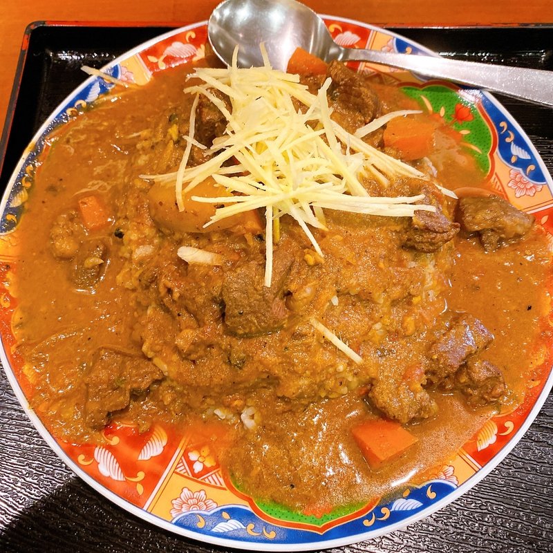マトンカレー(肥後橋南蛮亭)