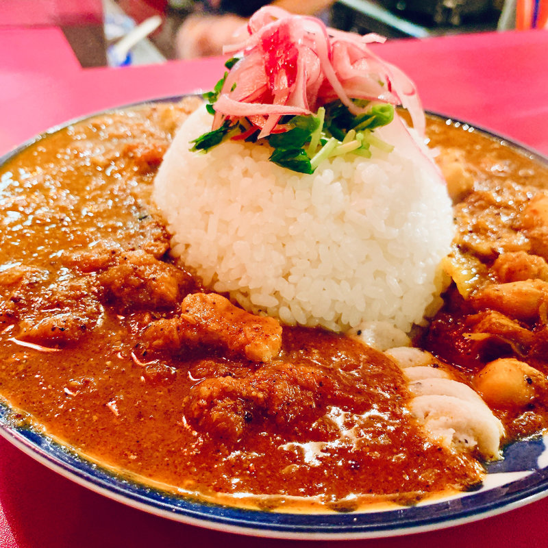 2種盛り(スパイスサロンバビルの塔)