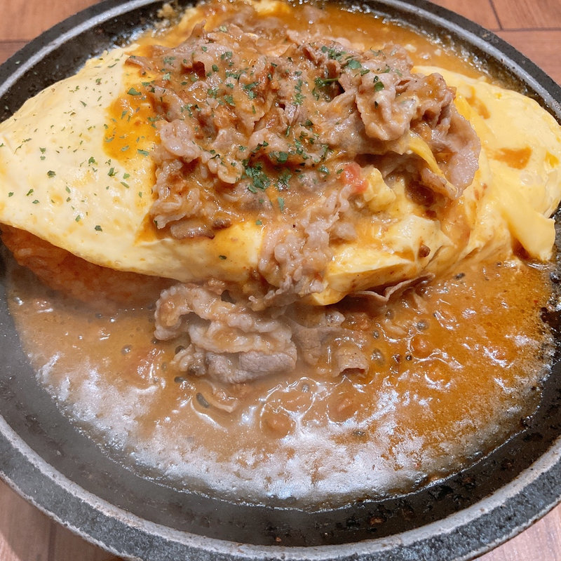 焼きオムドリア ビーフカレーソース(横濱元町ドリア)