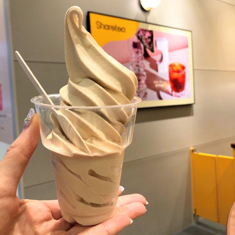 紅茶ソフトクリーム(Sheatea シェアティー)