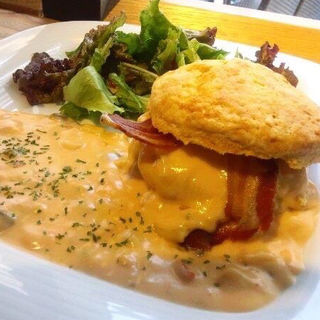 ビスケットサンドセット(Chelsea Cafe 渋谷マークシティ店)