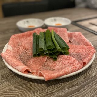 和牛サーロイン 焼きすき(焼肉&手打ち冷麺 二郎 KANAYAMA)