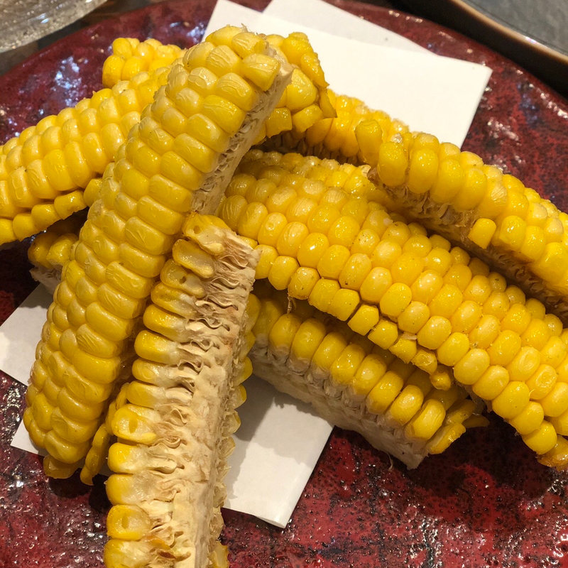 とうもろこし素揚げ(千寿一歩一歩)