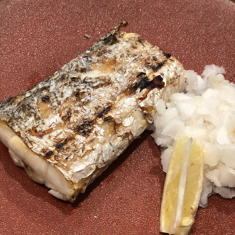 太刀魚塩焼き(千寿一歩一歩)