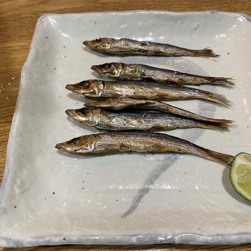 うるめいわし(銀座長寿庵)