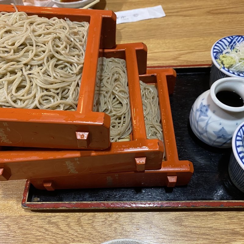 もりそば(銀座長寿庵)