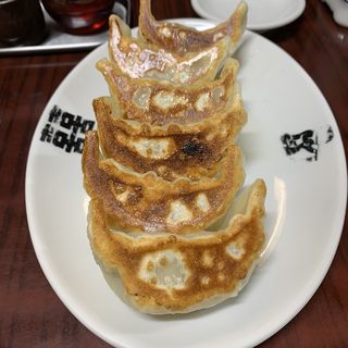 生ビール&黒豚餃子(餃子専門店 藤井屋)