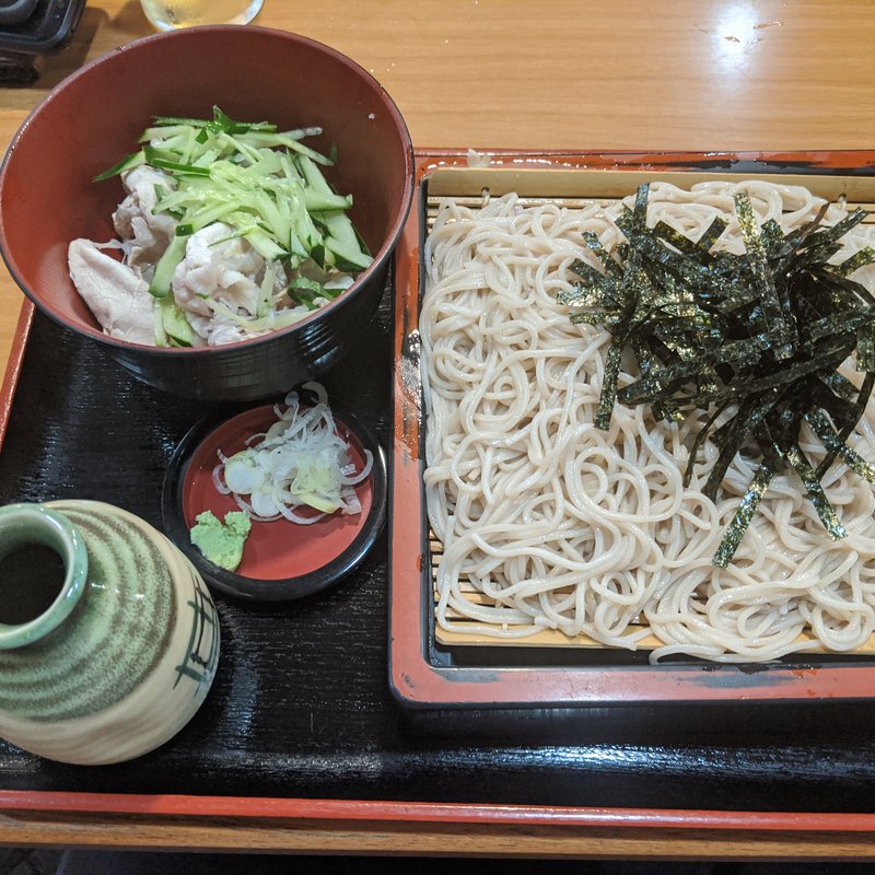 冷シャブそば(一力 蒲田店)