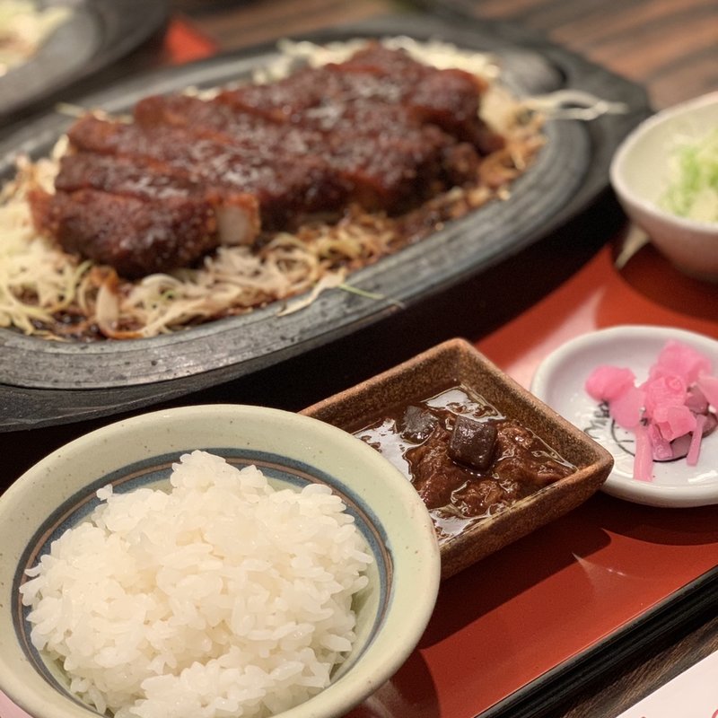 極上リブ鉄板とんかつ御膳(矢場とん)