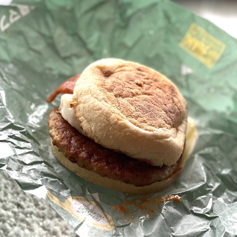 月見マフィン(マクドナルド 札幌すすきの店)