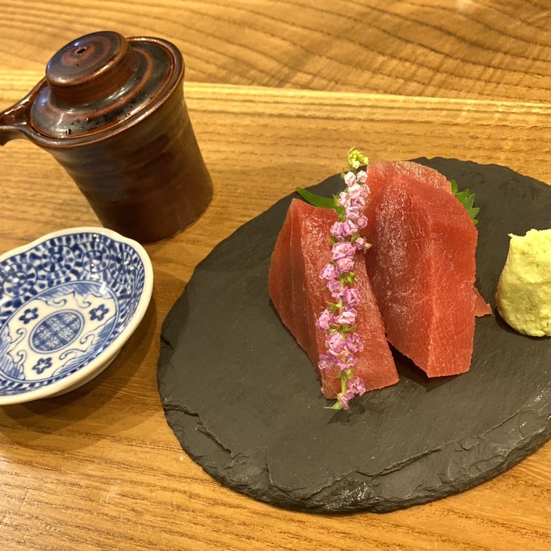 本まぐろ刺し(おばんざいカエル )