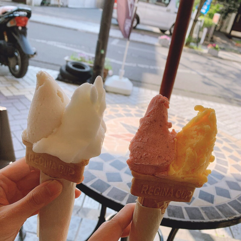 ジェラート(イルクルソーレ)