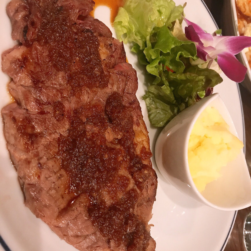 リブステーキ(ホノルルキッチン)