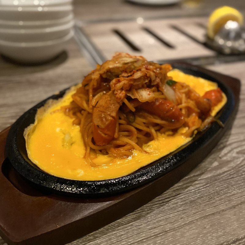 二郎ナポリタン(焼肉&手打ち冷麺 二郎 KANAYAMA)