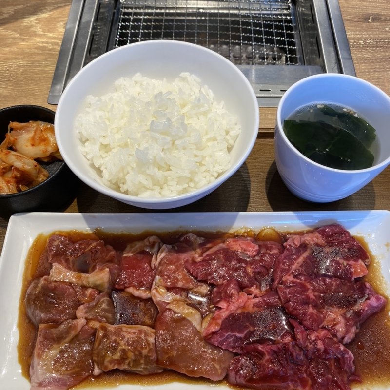 みすじ&ハラミセット200g(焼肉ライク大阪福島駅前店)