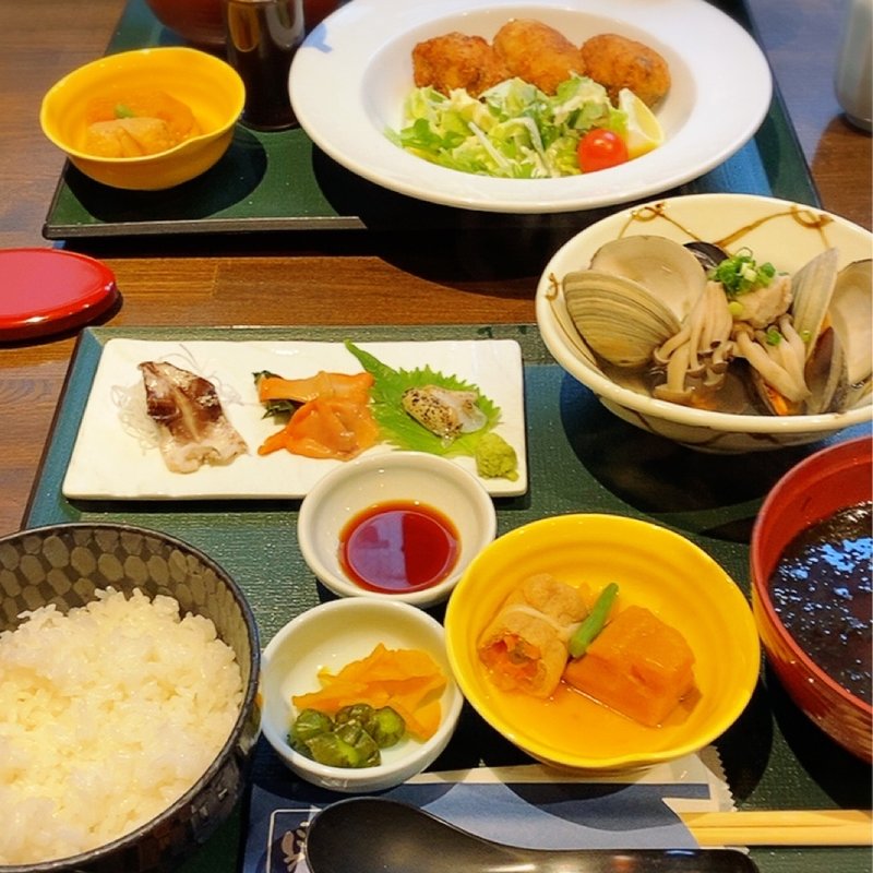 築地の貝定食(築地の貝)
