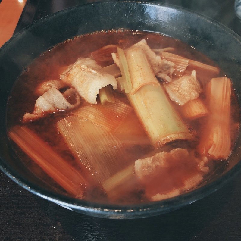 ピリ辛豚南蛮（かけ）(もとじま)