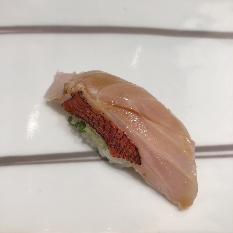 金目鯛(銀座久兵衛)