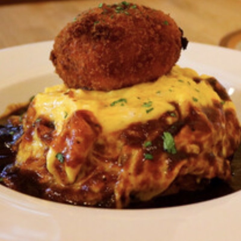 オムコロライス(洋食エイト)