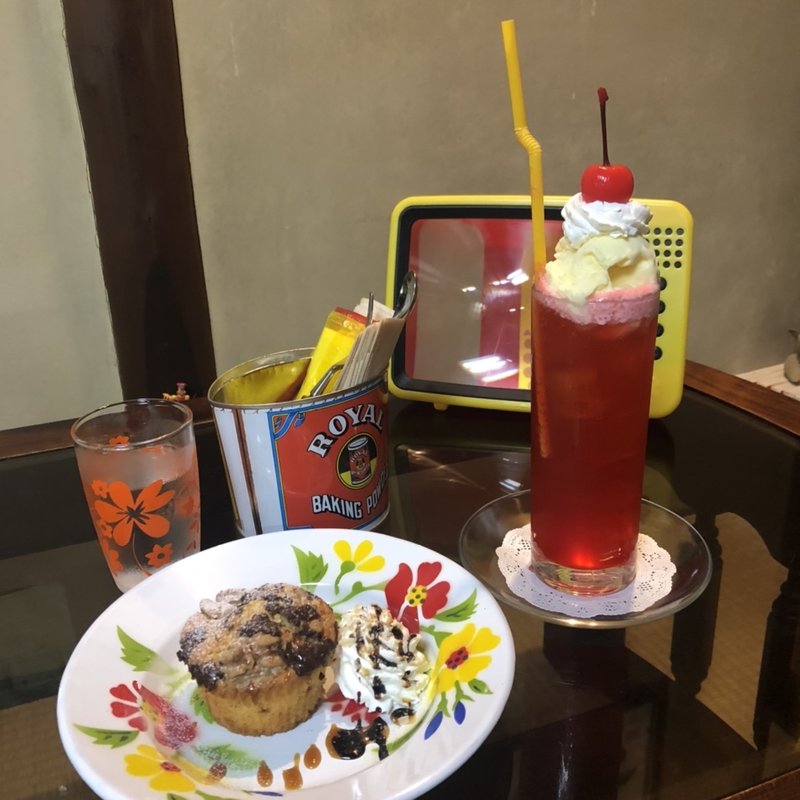 クリームソーダ(喫茶とごはん きんたんち )