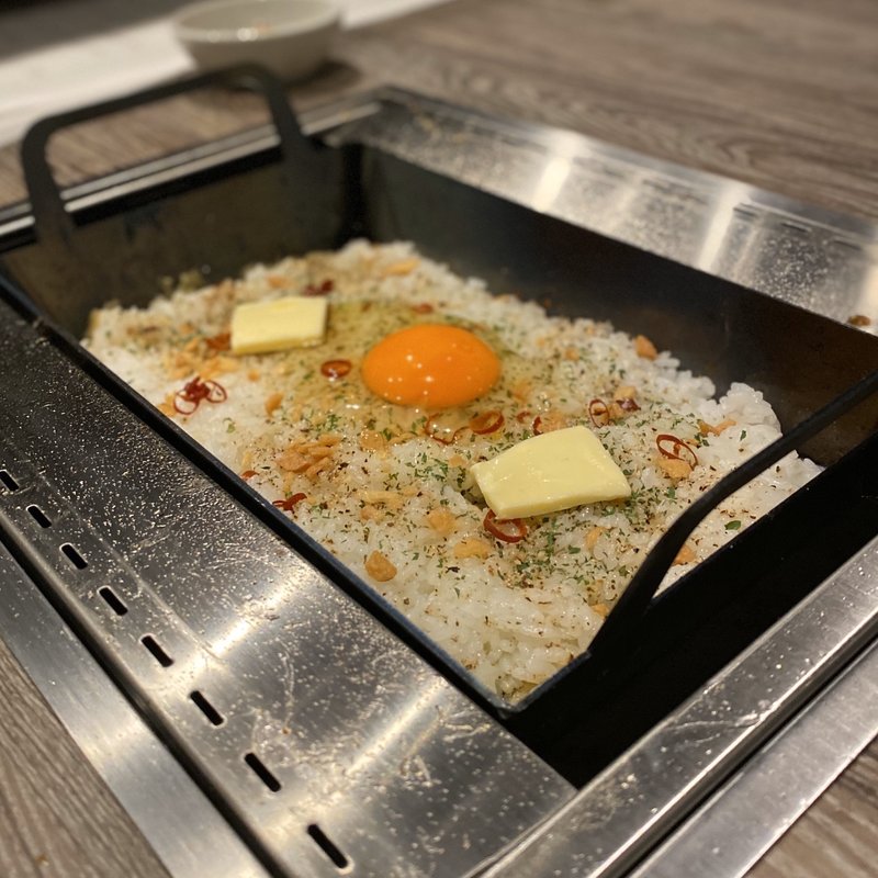 ペペロンチャーハン(焼肉&手打ち冷麺 二郎 KANAYAMA)