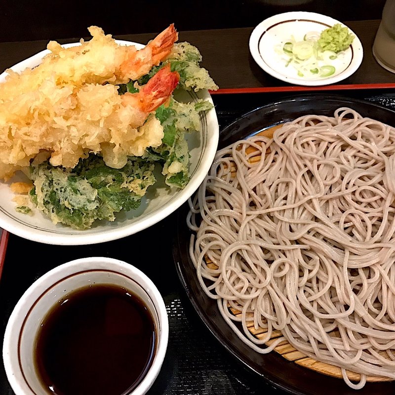 明日葉天せいろそば(本家しぶそば)