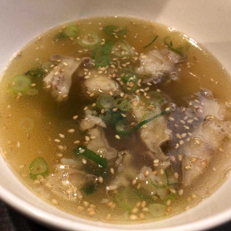 肉吸い(京とんちん亭 京都駅北店)