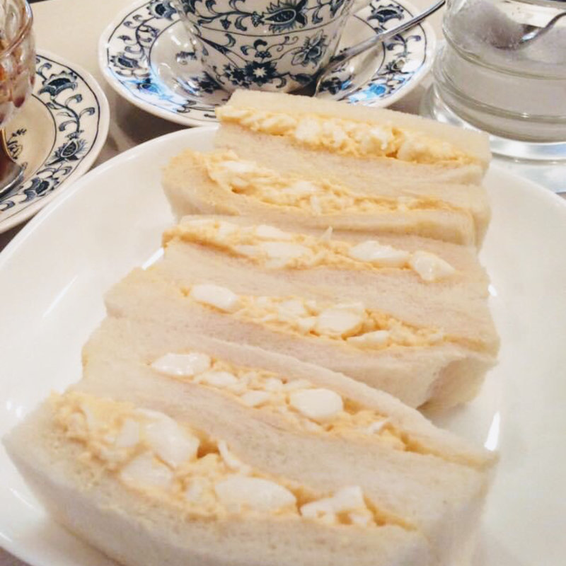 タマゴサンド(コーヒー＆プリン へッケルン)