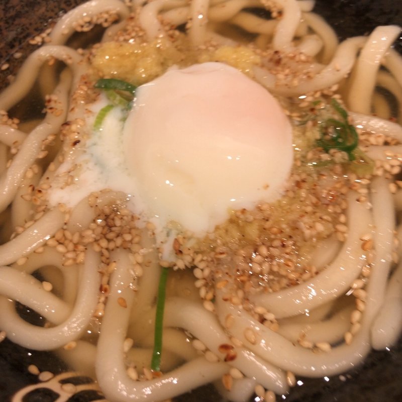 温玉うどん(はなまるうどん新宿東口モア街店)