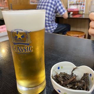 生ビール（サッポロクラシック）(市場食堂 味処たけだ )