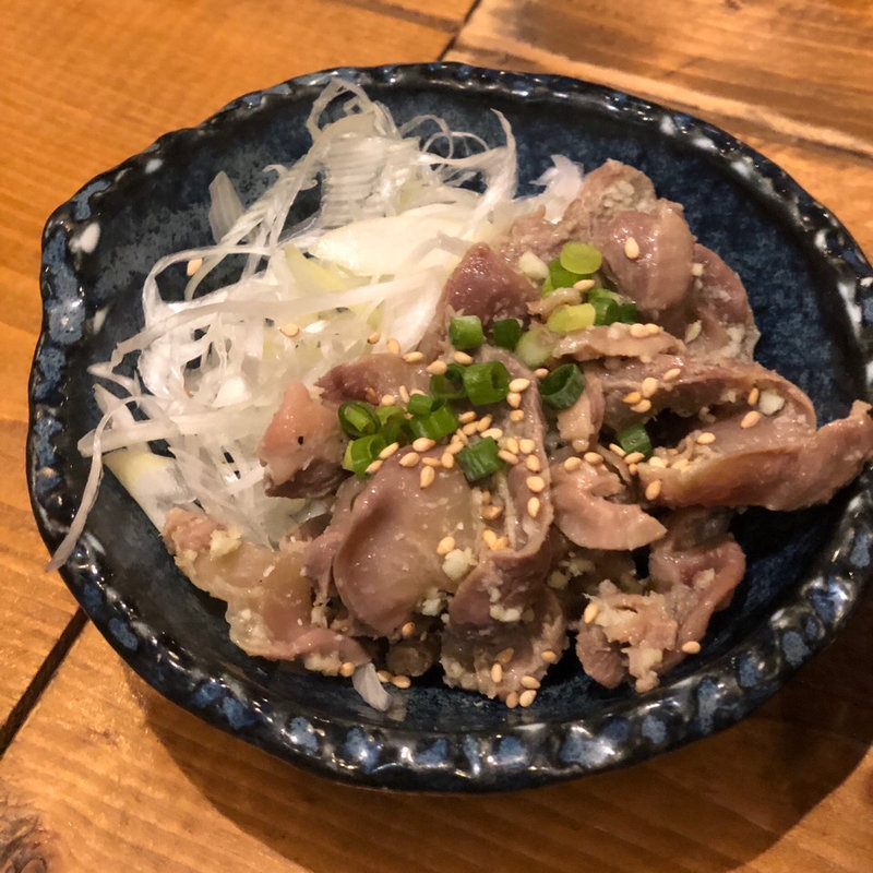 砂ズリポン酢(佐賀県三瀬村 ふもと赤鶏 田町店)