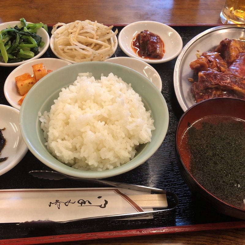 はらみランチ　丘盛り200g(馬山舘)